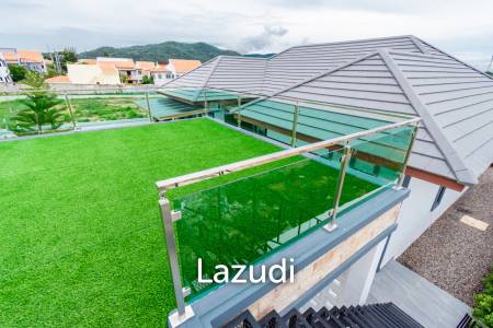 225 sqm Modern Pool Villa with Rooftop Terrace in Hua Hin City
