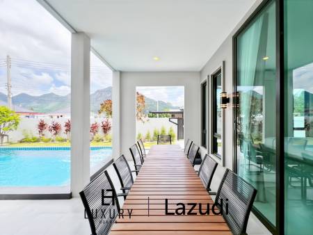 Escape to Sam Roi Yot: Ultimate Modern Pool Villa