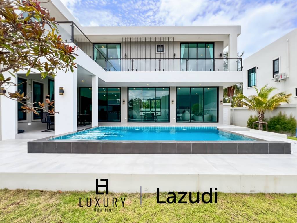 Escape to Sam Roi Yot: Ultimate Modern Pool Villa