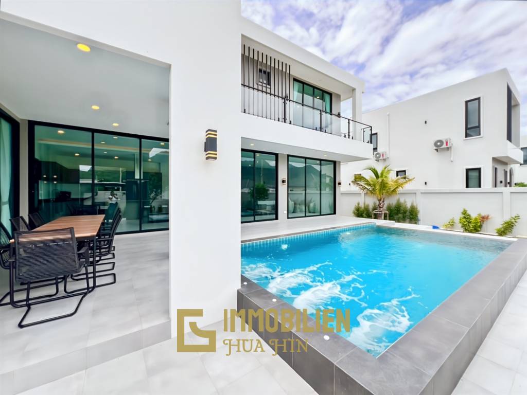 Escape to Sam Roi Yot: Ultimate Modern Pool Villa
