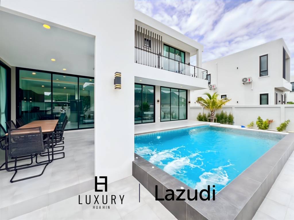 Escape to Sam Roi Yot: Ultimate Modern Pool Villa