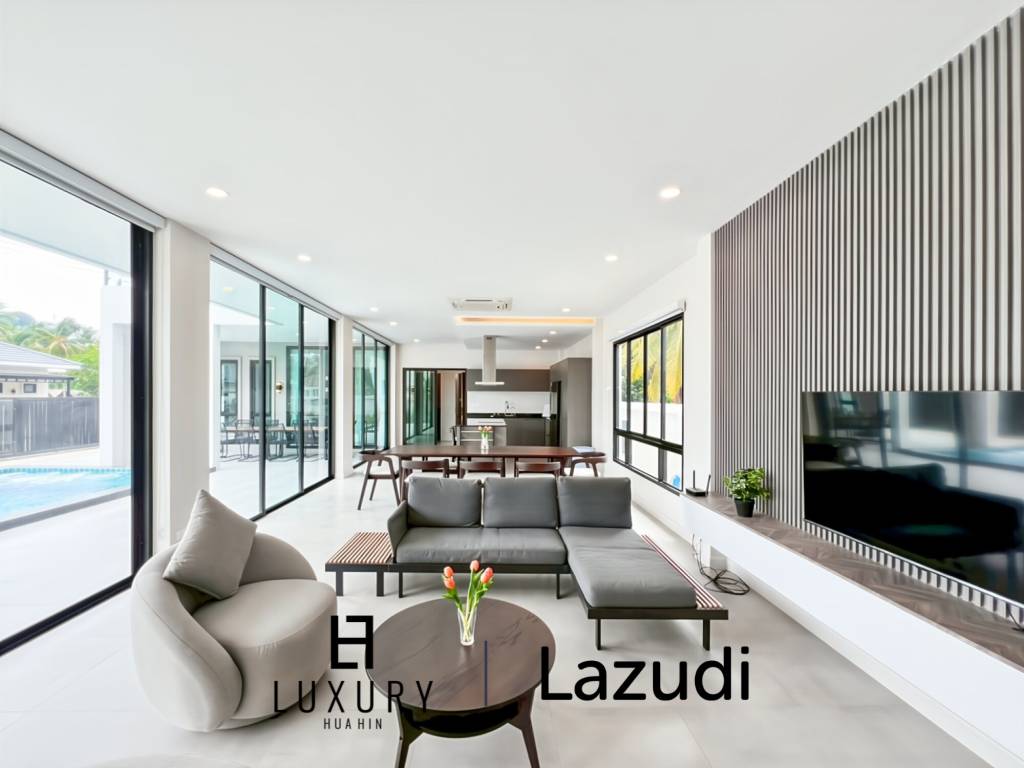 Escape to Sam Roi Yot: Ultimate Modern Pool Villa