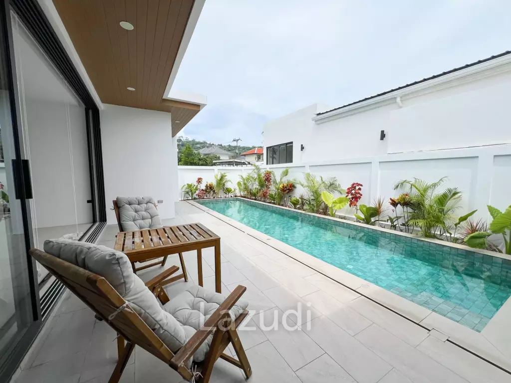 Modern 2-Bedroom Pool Villa Near Fisherman’s Village