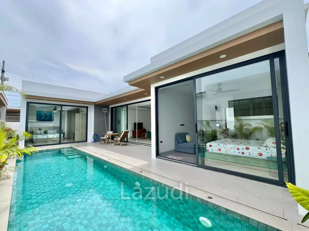 Modern 2-Bedroom Pool Villa Near Fisherman’s Village