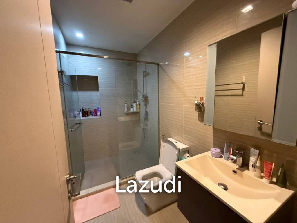 46 sqm 2 Bedroom Condo on 19th Floor at The Line Asoke - Ratchada, Makkasan