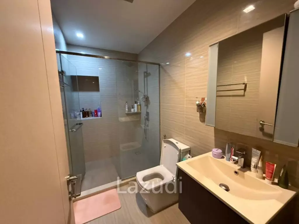 46 sqm 2 Bedroom Condo on 19th Floor at The Line Asoke - Ratchada, Makkasan