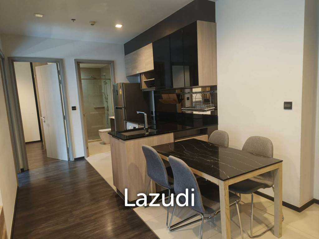 46 sqm 2 Bedroom Condo on 19th Floor at The Line Asoke - Ratchada, Makkasan