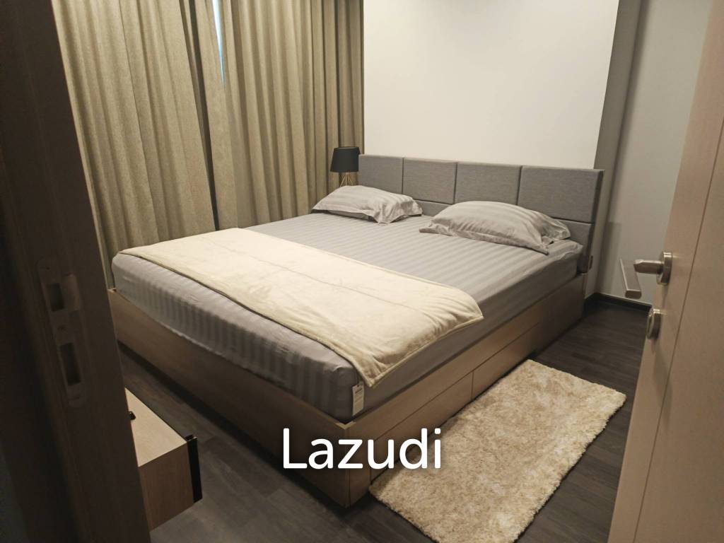 46 sqm 2 Bedroom Condo on 19th Floor at The Line Asoke - Ratchada, Makkasan