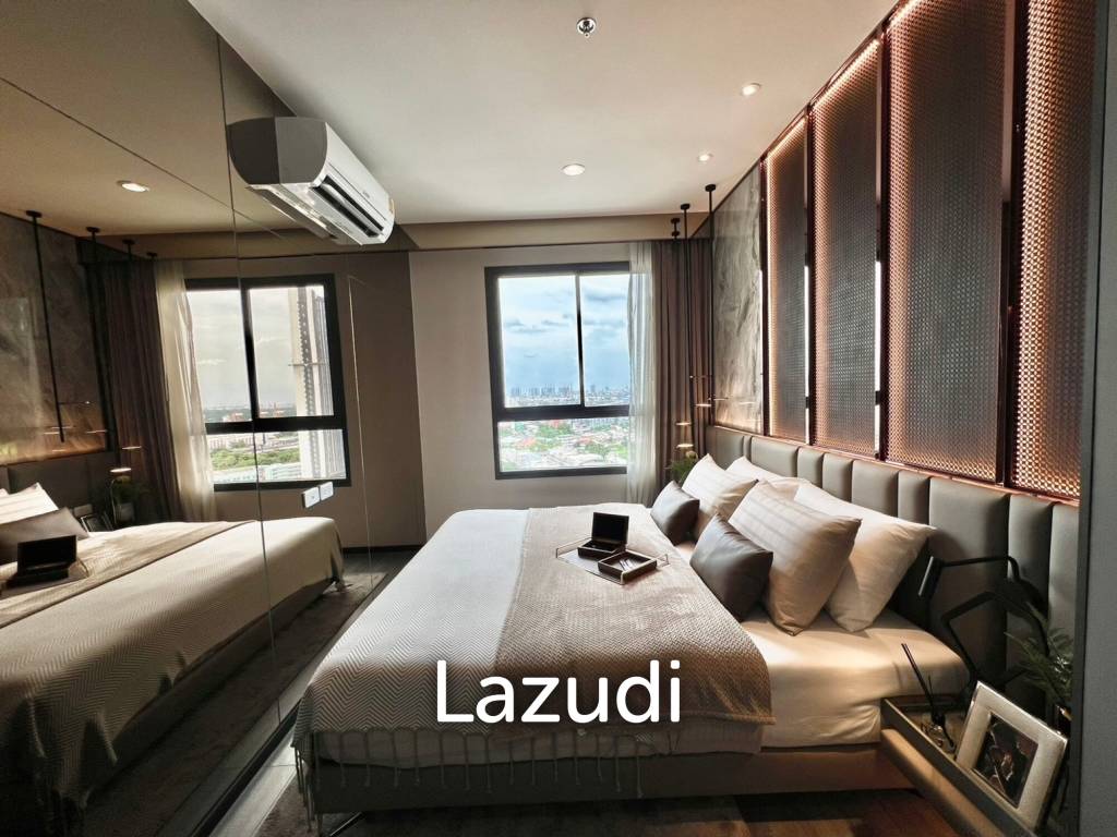 30 sqm high-floor 1 bedroom condo Ideo Sukhumvit – Rama 4 Phra Khanong