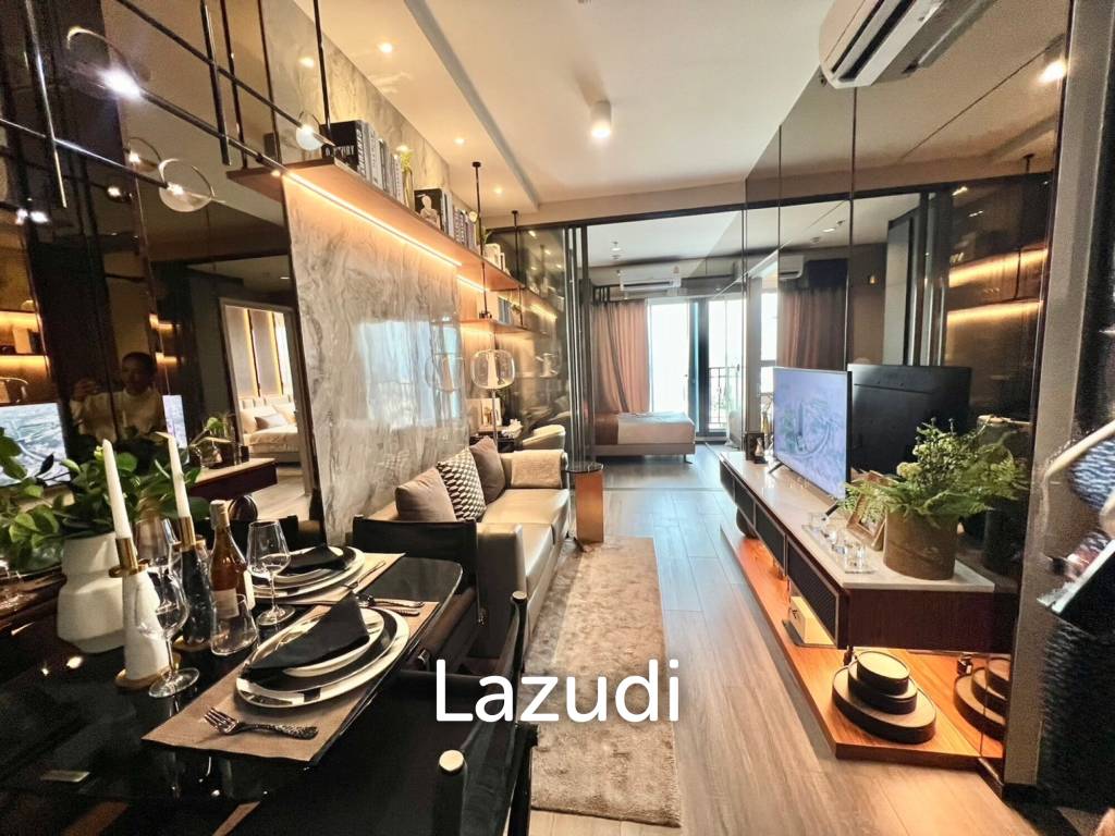 30 sqm high-floor 1 bedroom condo Ideo Sukhumvit – Rama 4 Phra Khanong