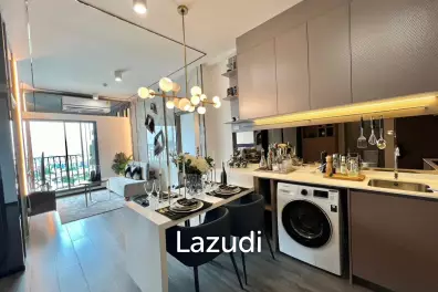 65 sqm High-Floor 2-Bed Condo at Ideo Sukhumvit – Rama 4, Phra Khanong