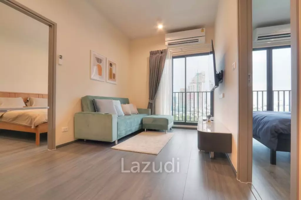 60 sqm high floor 2 bedroom condo Ideo Sukhumvit – Rama 4 Phra Khanong