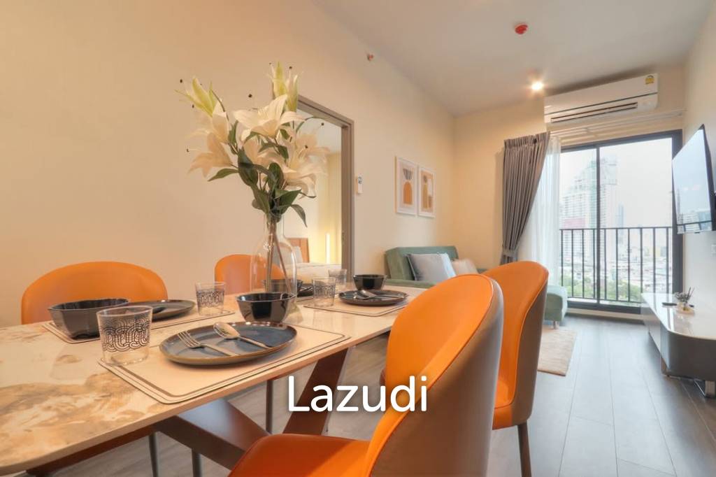 60 sqm high floor 2 bedroom condo Ideo Sukhumvit – Rama 4 Phra Khanong