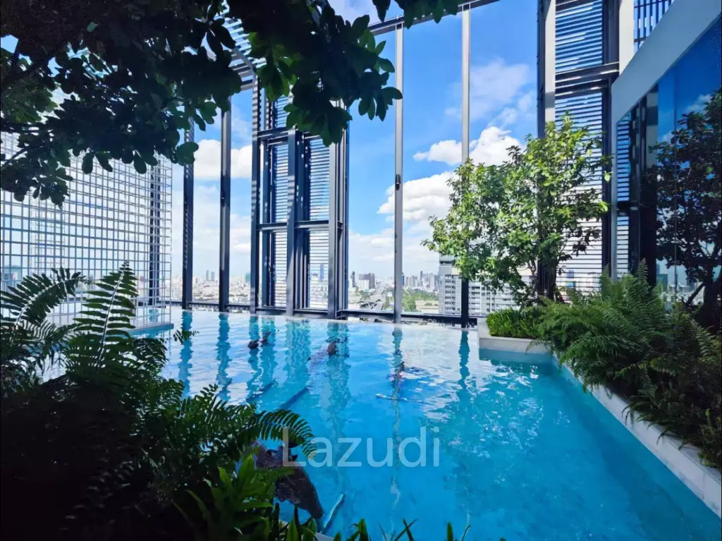 42 sqm modern 1 bedroom condo on 18th floor at XT Phayathai Ratchathewi Bangkok