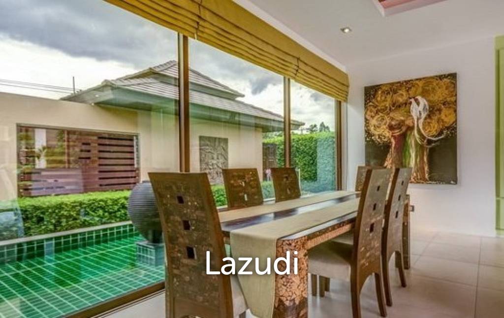 PALM HILLS : Designer Luxury 5 Bed Pool Villa overlooking golf course and Lake