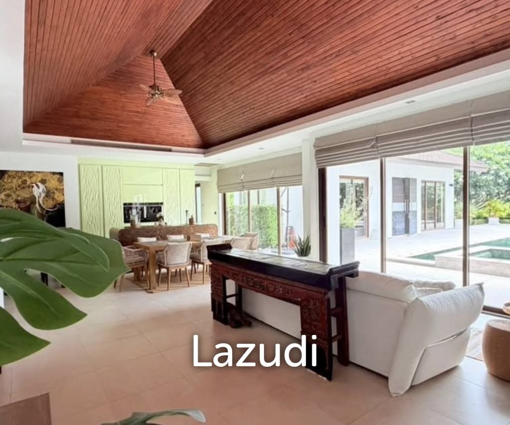 PALM HILLS : Designer Luxury 5 Bed Pool Villa overlooking golf course and Lake