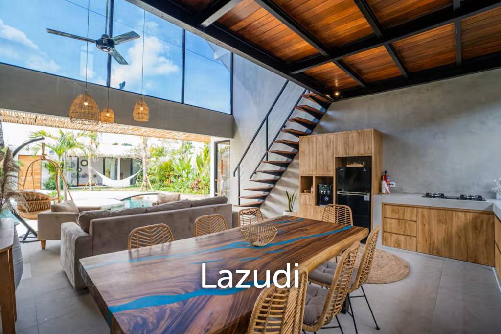 Modern 4 Bedroom Leasehold Villa for sale close to Canggu