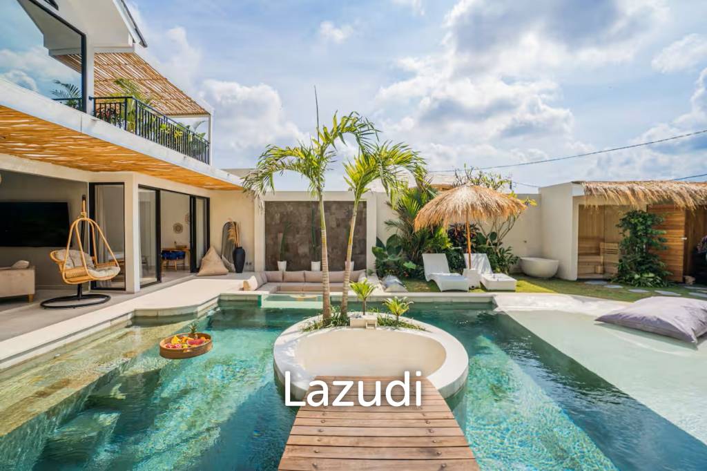 Modern 4 Bedroom Leasehold Villa for sale close to Canggu