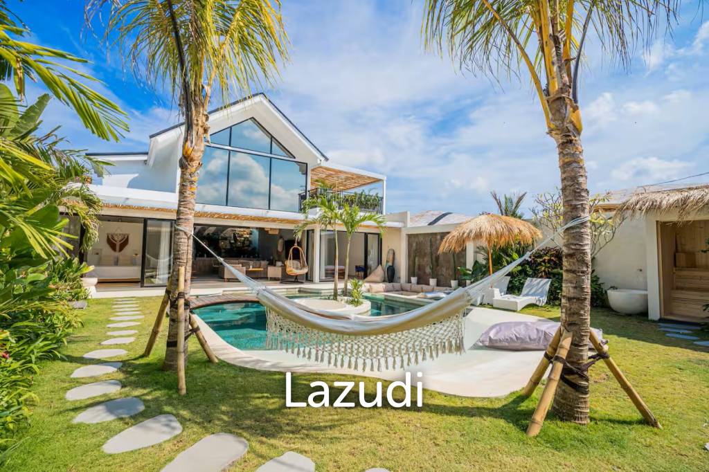 Modern 4 Bedroom Leasehold Villa for sale close to Canggu