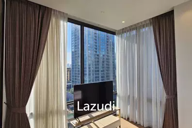 94 sqm corner 2 bedroom condo on high floor at MUNIQ Langsuan Lumpini Bangkok