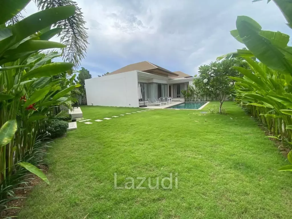 Boutique-Style 3-Bedroom Pool Villa for Rent in Thalang