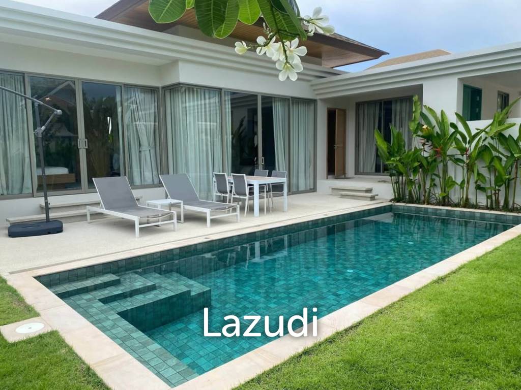 Boutique-Style 3-Bedroom Pool Villa for Rent in Thalang