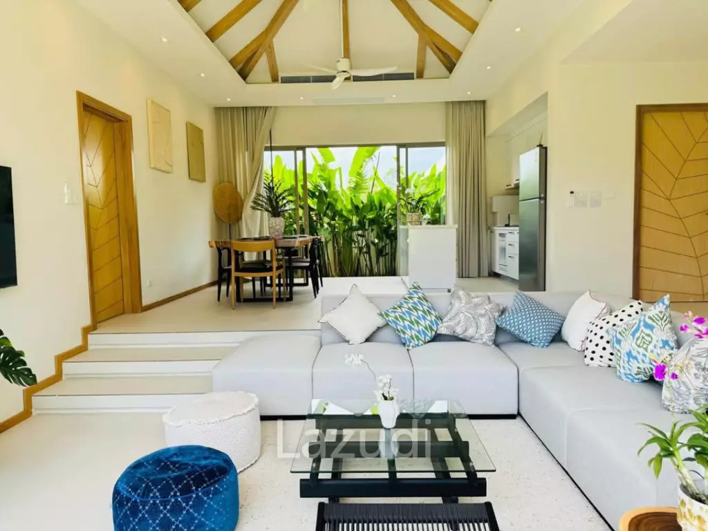 Boutique-Style 3-Bedroom Pool Villa for Rent in Thalang