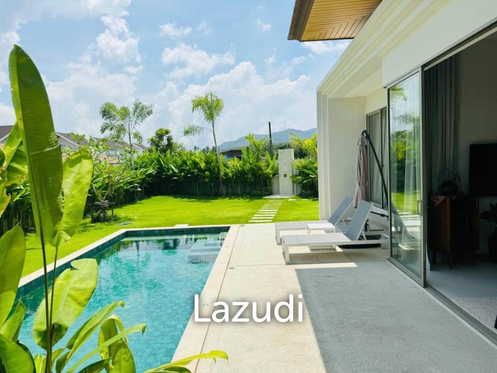 Boutique-Style 3-Bedroom Pool Villa for Rent in Thalang