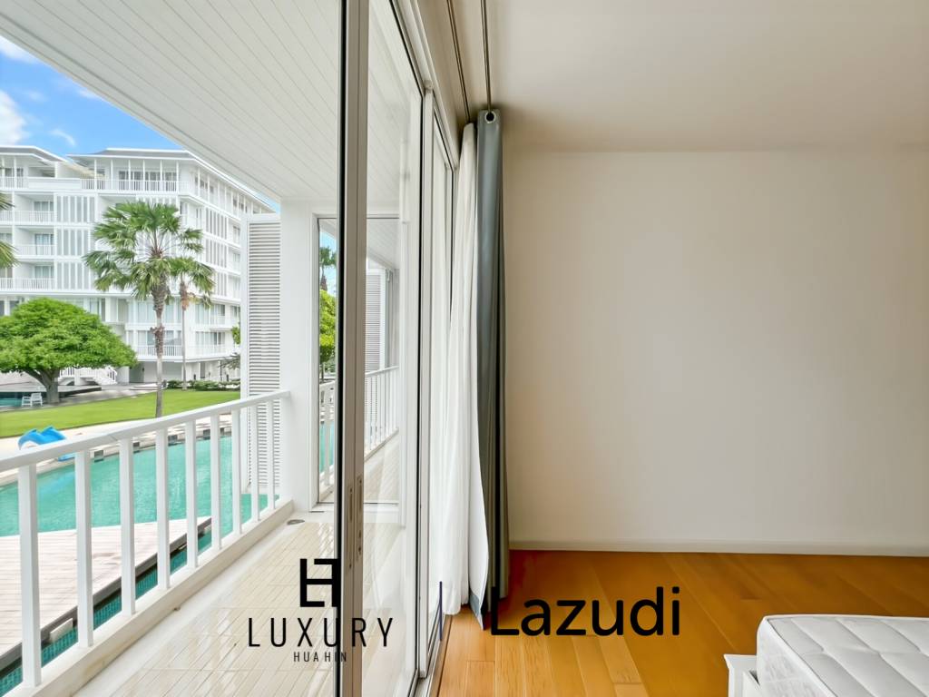 คอนโดรีโนเวทใหม่ 2 ห้องนอน วิวสระ ใน Malibu