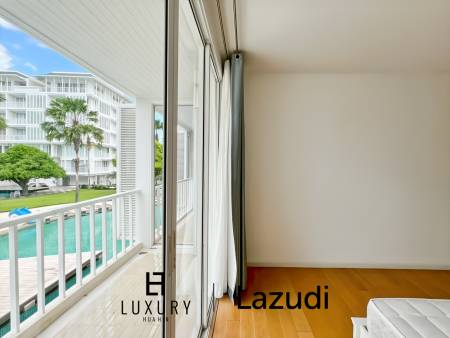 คอนโดรีโนเวทใหม่ 2 ห้องนอน วิวสระ ใน Malibu