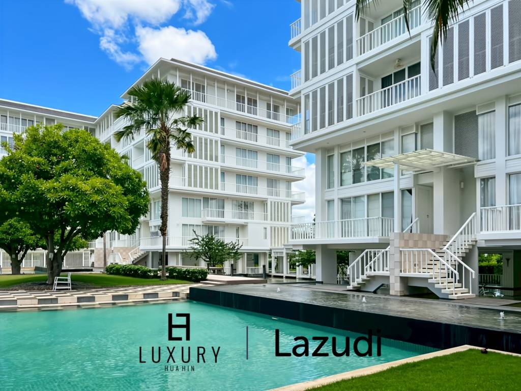คอนโดรีโนเวทใหม่ 2 ห้องนอน วิวสระ ใน Malibu