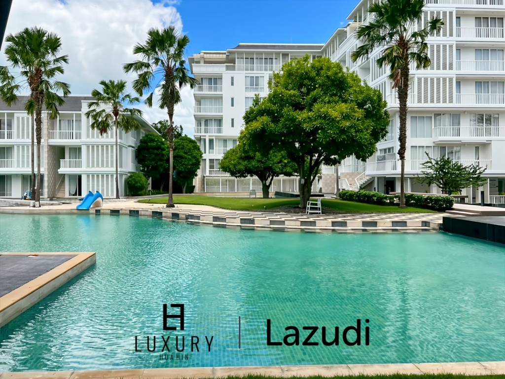 คอนโดรีโนเวทใหม่ 2 ห้องนอน วิวสระ ใน Malibu