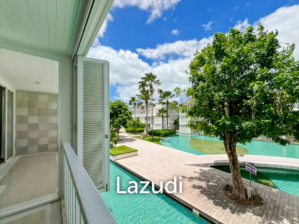 คอนโดรีโนเวทใหม่ 2 ห้องนอน วิวสระ ใน Malibu