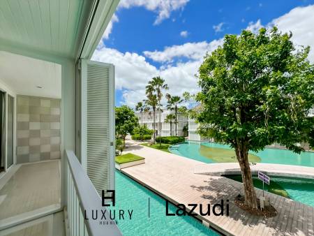 คอนโดรีโนเวทใหม่ 2 ห้องนอน วิวสระ ใน Malibu