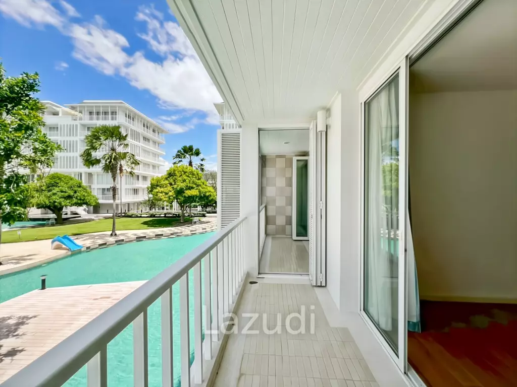 คอนโดรีโนเวทใหม่ 2 ห้องนอน วิวสระ ใน Malibu