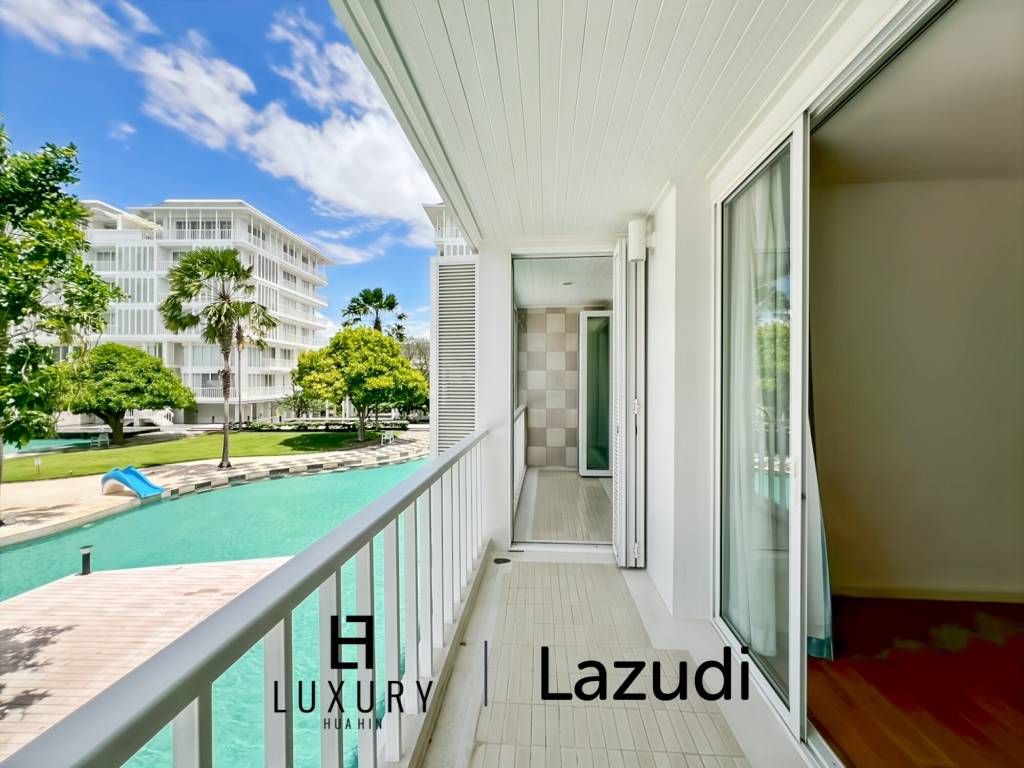 คอนโดรีโนเวทใหม่ 2 ห้องนอน วิวสระ ใน Malibu