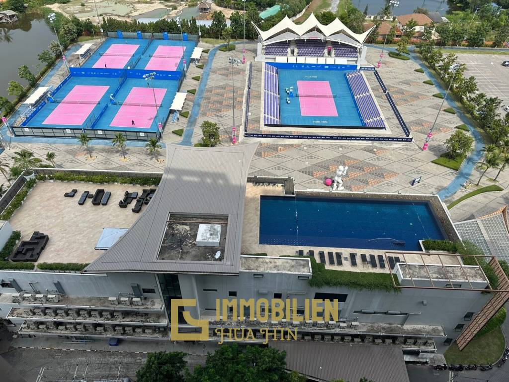 30.5 sqm high floor condo in Baan Kiang Fah
