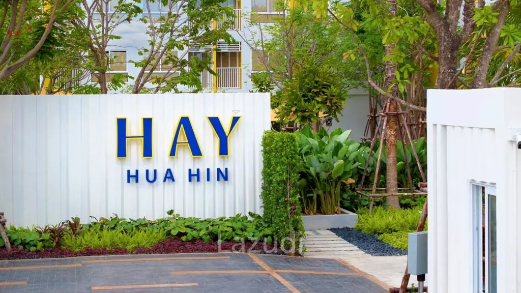 คอนโดเฮย์ หัวหิน 24.5 ตร.ม. ชั้น 4 วิวสวนสระว่ายน้ำ