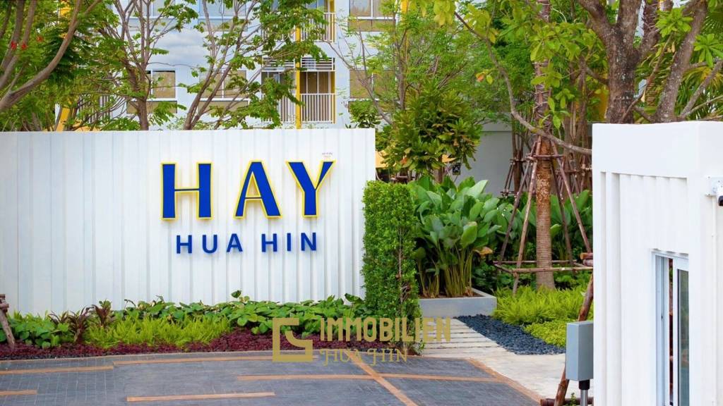 24.5 sqm modern studio condo at Hay Hua Hin