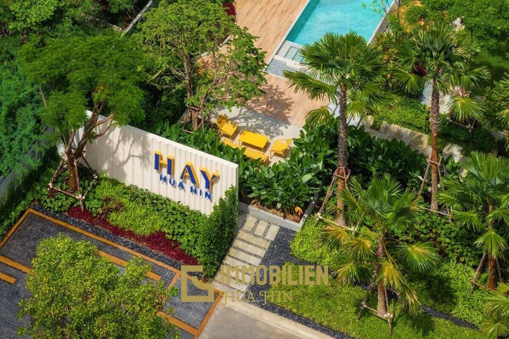 24.5 sqm modern studio condo at Hay Hua Hin