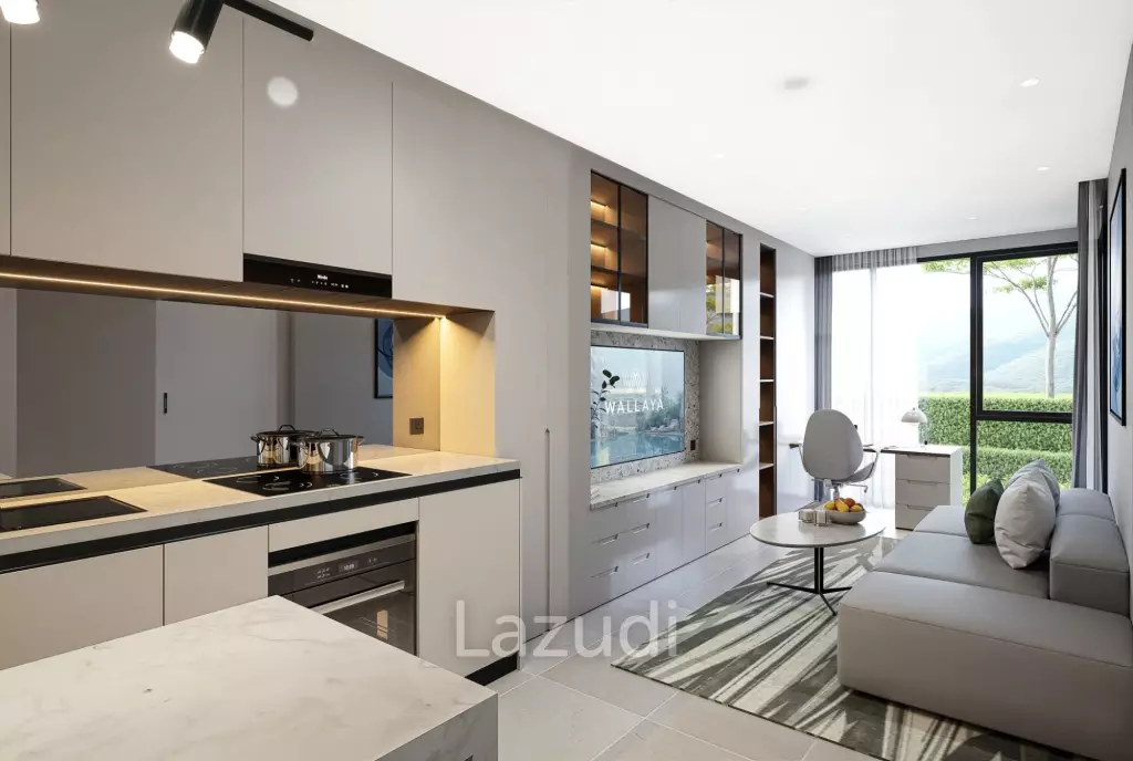 1 Bed 1 Bath 54 SQ.M Wallaya Residence Nai Harn