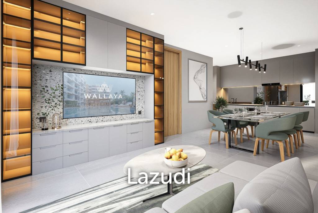 3 Bed 2 Bath 94 SQ.M Wallaya Residence Nai Harn