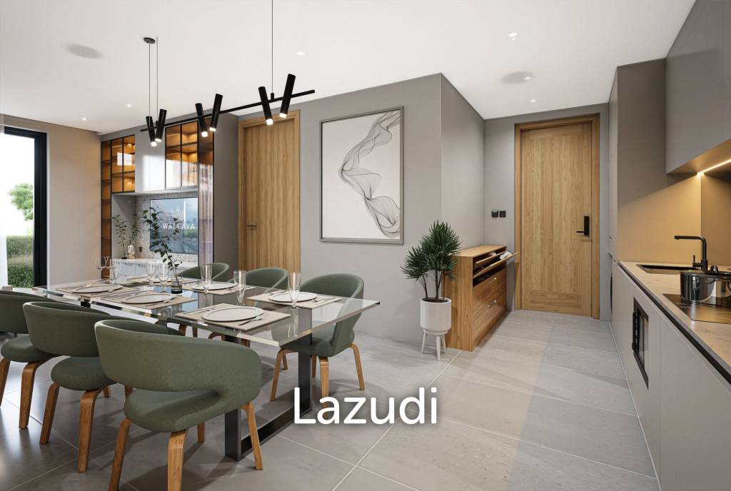 3 Bed 2 Bath 94 SQ.M Wallaya Residence Nai Harn