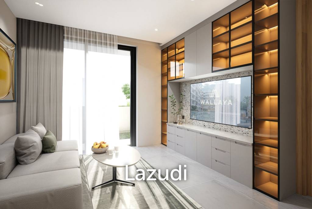 3 Bed 2 Bath 94 SQ.M Wallaya Residence Nai Harn