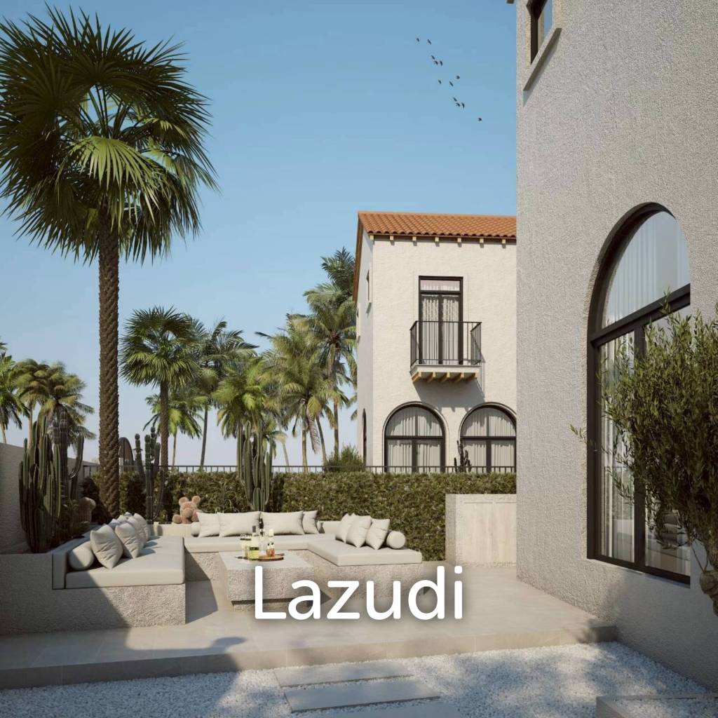 283 sqm Mediterranean Pool Villa with Rooftop Sea View in Bang Kao Cha-Am