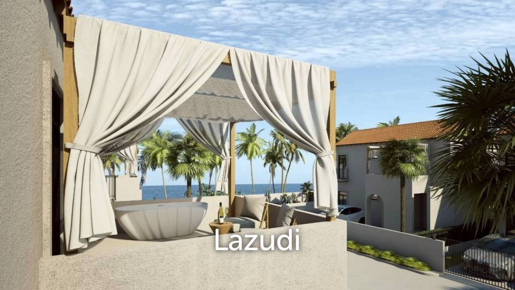 283 sqm Mediterranean Pool Villa with Rooftop Sea View in Bang Kao Cha-Am