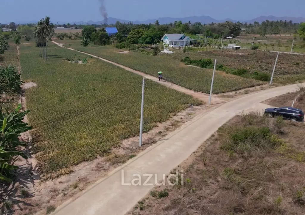 ที่ดินเพื่อการพัฒนา 6 ไร่ ในหินเหล็กไฟ หัวหิน