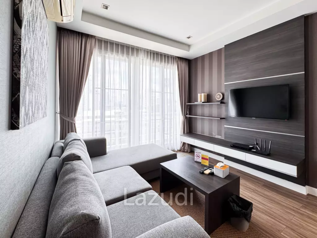 57 sqm serviced apartment J Residence Khlong Tan Nuea Bangkok