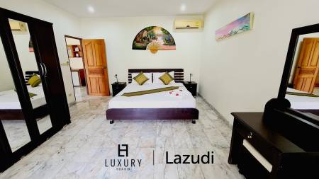 Resort complex with villa and 4 separate bungalows in Cha Am