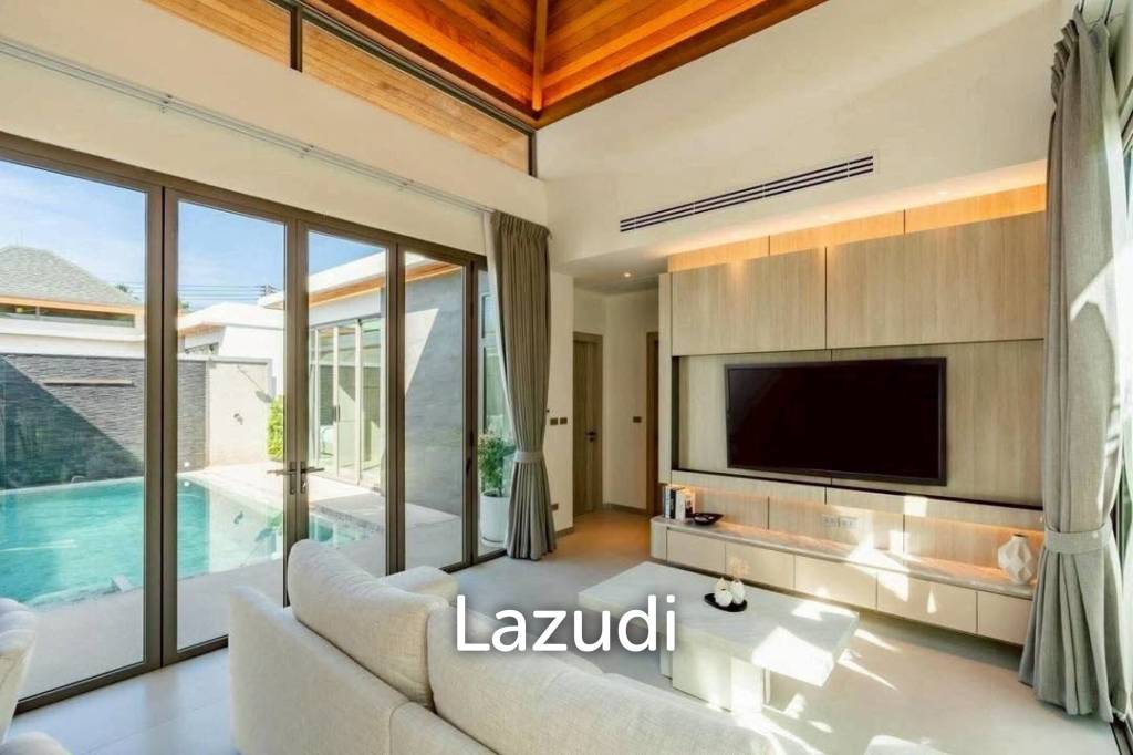 Newly Built 3-Bedroom Pool Villa for Rent in Rawai